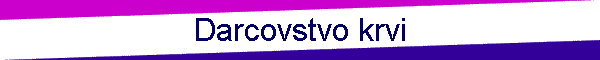 Darcovstvo krvi